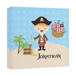 Pirate Scene Canvas Print - 12x12 (Personalized)