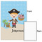 Pirate Scene 24x36 - Matte Poster - Front & Back