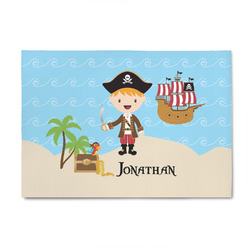 Pirate Scene 4' x 6' Indoor Area Rug (Personalized)