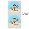 Pirate Scene 5" Multipurpose Round Label - Sheet