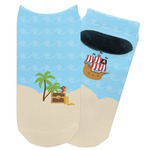 Pirate Scene Adult Ankle Socks