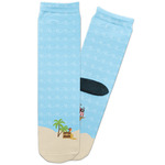 Pirate Scene Adult Crew Socks