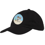 Pirate Scene Baseball Cap - Black (Personalized)