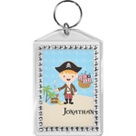 Pirate Scene Bling Keychain (Personalized)