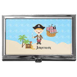 Pirate Scene Business Card Case