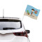 Pirate Scene Car Flag - Large - LIFESTYLE