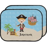 Pirate Scene Car Floor Mats (Back Seat) (Personalized)