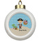 Pirate Scene Ceramic Ball Ornaments Parent