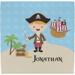 Pirate Scene Ceramic Tile Hot Pad (Personalized)