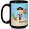 Pirate Scene Coffee Mug - 15 oz - Black Full