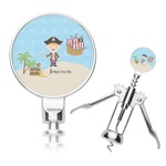 Pirate Scene Corkscrew (Personalized)