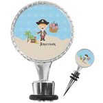 Pirate Scene Wine Bottle Stopper (Personalized)