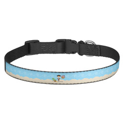 Pirate Scene Dog Collar - Medium (Personalized)