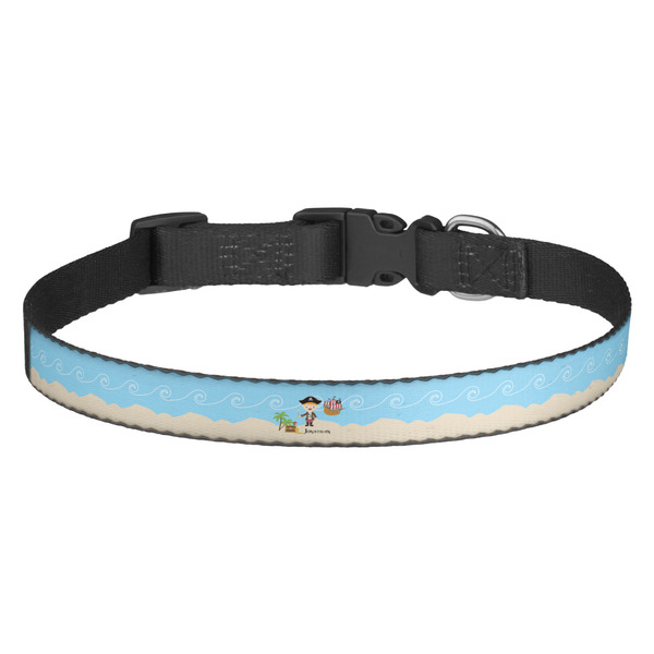 Custom Pirate Scene Dog Collar (Personalized)