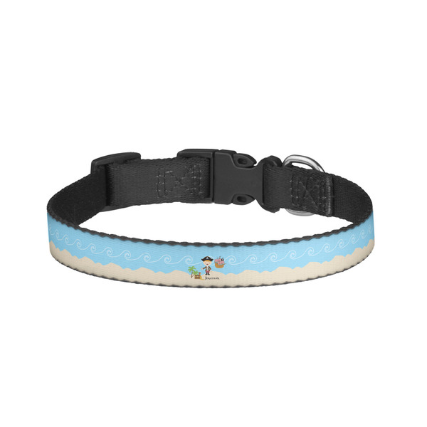 Custom Pirate Scene Dog Collar - Small (Personalized)