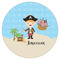 Pirate Scene Drink Topper - XLarge - Single