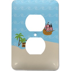 Pirate Scene Electric Outlet Plate