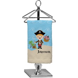 Pirate Scene Finger Tip Towel - Full Print (Personalized)