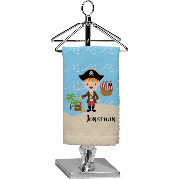 Custom Pirate Scene Finger Tip Towel - Full Print (Personalized)