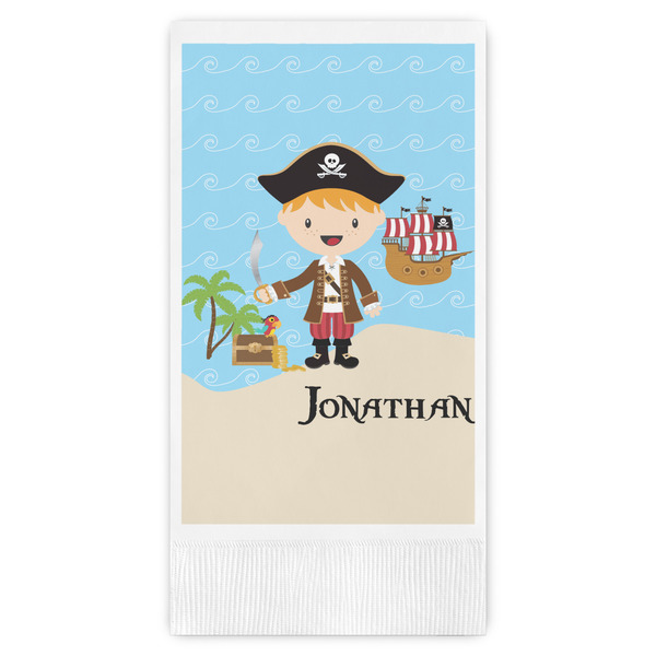 Custom Pirate Scene Guest Paper Towels - Full Color (Personalized)