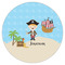 Pirate Scene Icing Circle - XSmall - Single