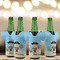 Pirate Scene Jersey Bottle Cooler - Set of 4 - LIFESTYLE