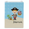 Pirate Scene Jewelry Gift Bag - Matte - Front