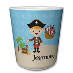 Pirate Scene Plastic Tumbler 6oz (Personalized)