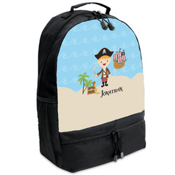 Pirate Scene Backpacks - Black (Personalized)