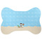 Pirate Scene Large Bone Shaped Mat - Flat