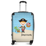 Pirate Scene Suitcase - 24" Medium - Checked (Personalized)