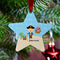 Pirate Scene Metal Star Ornament - Lifestyle