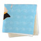 Pirate Scene Microfiber Dish Rag - FOLDED (square)