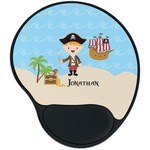 Pirate Scene Mouse Pad with Wrist Support