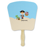 Pirate Scene Paper Fan (Personalized)