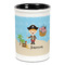 Pirate Scene Pencil Holder - Black