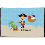 Pirate Scene Door Mat - 36"x24" (Personalized)