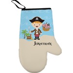 Pirate Scene Right Oven Mitt (Personalized)