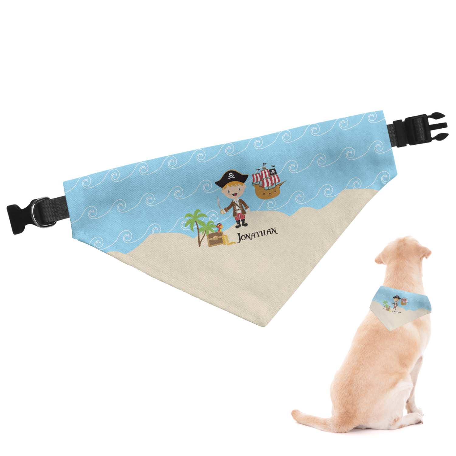 Pirate Dog Bandana 