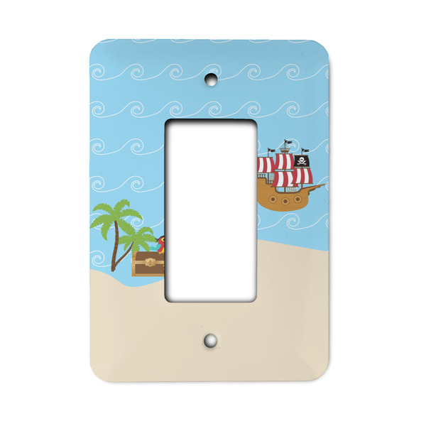 Custom Pirate Scene Rocker Style Light Switch Cover