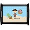 Pirate Scene Serving Tray Black Large - Main