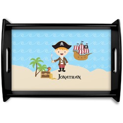 Pirate Scene Wooden Tray (Personalized)