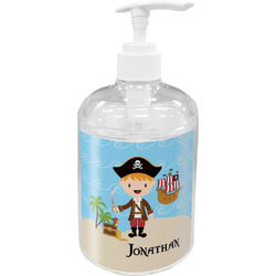 Pirate Scene Acrylic Soap & Lotion Bottle (Personalized)