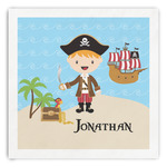 Pirate Scene Paper Dinner Napkins (Personalized)