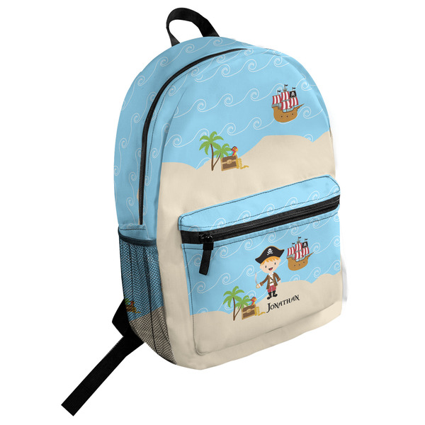 Custom Pirate Scene Student Backpack (Personalized)