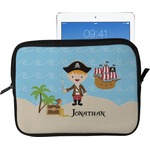 Pirate Scene Tablet Case / Sleeve - Large (Personalized)