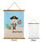 Pirate Scene Wall Hanging Tapestry - Portrait - APPROVAL