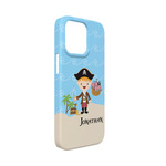 Pirate Scene iPhone Case - Plastic - iPhone 13 Mini (Personalized)