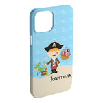 Pirate Scene iPhone Case - Plastic - iPhone 15 Plus (Personalized)