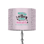 Nursing Quotes 8" Drum Lamp Shade - Fabric (Personalized)